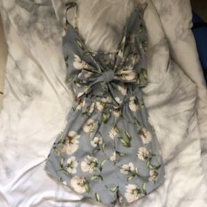 Trendy flower romper